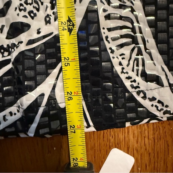Exclusively Misook Petite Animal Print Shimmer Sheer Sequin Zip Jacket 3XL PLUS - Picture 8 of 8